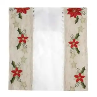 Chapur Camino de mesa bordado navideño 40 cm x 1.80 m oferta