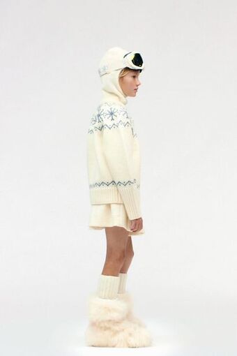 ZARA Jersey 100% lana jacquard limited edition oferta