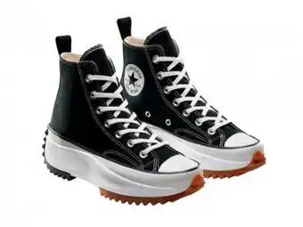 Calzzapato Converse 166800 black/white/gum run star hike hi 23-27 oferta