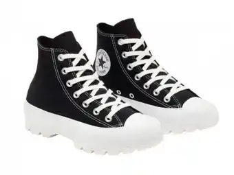 Converse 565901 black/white/black chuck taylor all star lugged 23-27