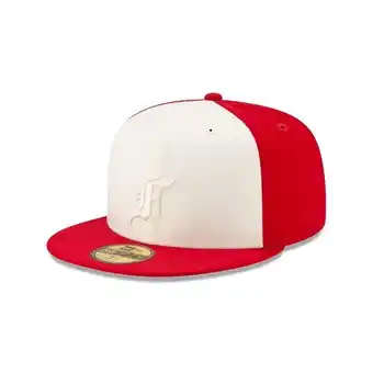 New Era Essentials by fear of god 59fifty cerrada roja oferta