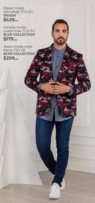 HEB Blazer Moda CAmuflaje TCH-EG Smash oferta