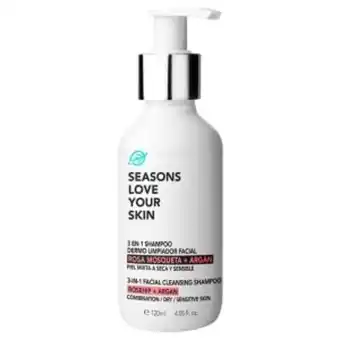 Chapur Jabon 3 en 1 shampoo dermo limpiador facial seasons love your skin oferta