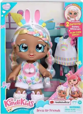 Juguetrón Bandai kindi kids visteme marsha mello 86391-1 oferta