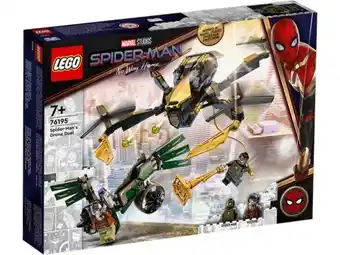 Lego marvel duelo del dron de spider-man 76195