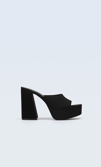 Stradivarius Sandalias tacón plataforma oferta
