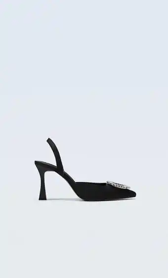 Zapatos tacón destalonados joya
