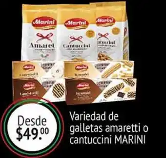 La Comer Variedad de galletas amaretti o cantuccini marini oferta