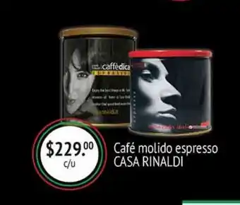 Café molido espressp casa rinaldi