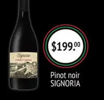 Pinot noir signoria