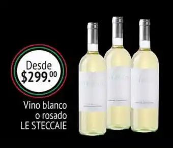 La Comer Vino blanco o rosado le steccaie oferta