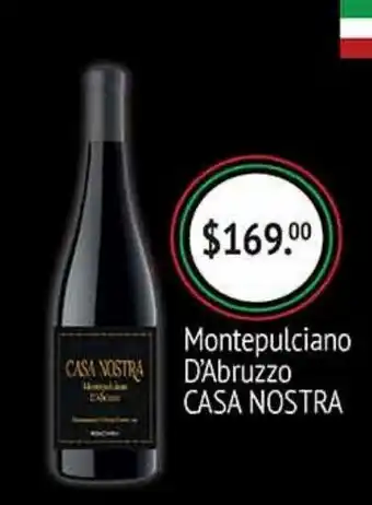 La Comer Montepulciano d´abruzzo casa nostra oferta
