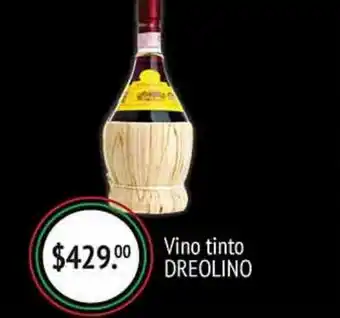 Vino tinto dreolino