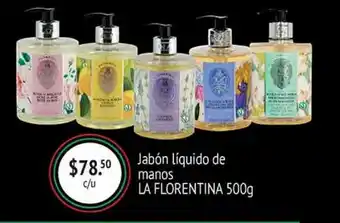 La Comer Jabón líquido la florentina 500g oferta