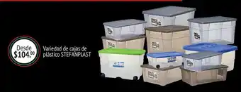 Variedad de cajas de plástico stefanplast