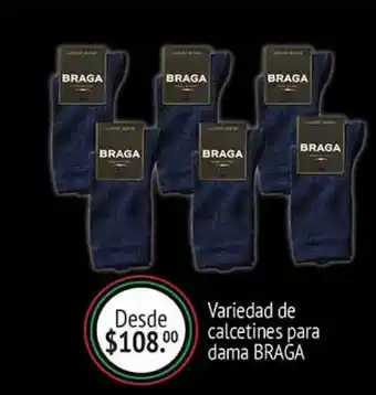 La Comer Variedad de calcetines para dama braga oferta