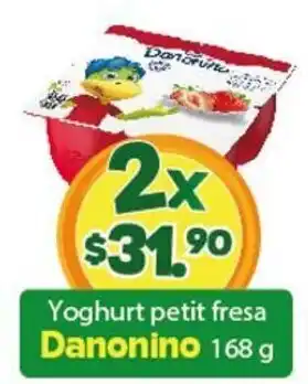 Arteli Yoghurt Petit Fresa Danonino 2x168g oferta
