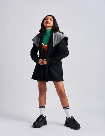 Suburbia Abrigo merkabá de lana para mujer oferta
