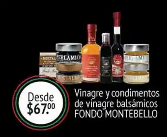 Fresko Vinagre y condimentos de vinagre balsámicos fondo montebello oferta