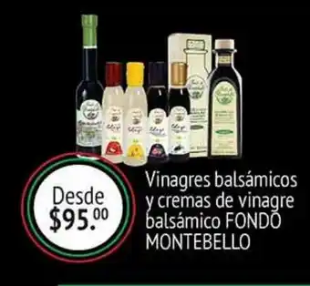 Vinagres balsámicos y cremas de vinagre balsámico fondo montebello