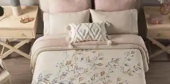 Muebles Dico Cobertor queen size florencia tejido beige oferta