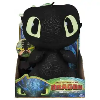Juguetrón Spin master cómo entrenar a tu dragón peluche chimuelo gruñón 6045117-1 oferta