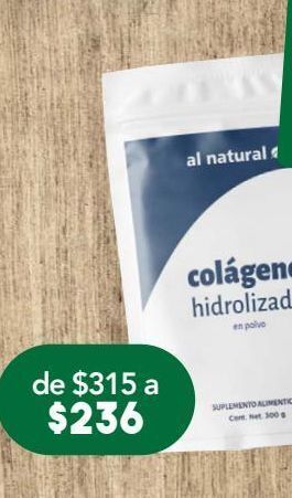 Farmacia San Pablo Al natural original colágeno hidrolizado en polvo oferta