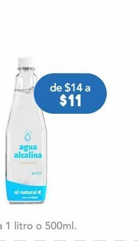 Farmacia San Pablo Al natural agua alcalina ionizada ph 8.5 500 ml oferta