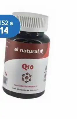 Farmacia San Pablo Al natural q10 500 mg 30 cápsulas oferta