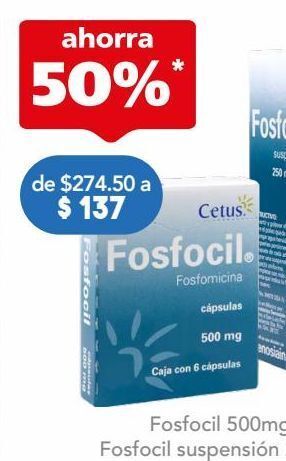 Farmacia San Pablo Fosfocil 6 cápsulas caja oferta