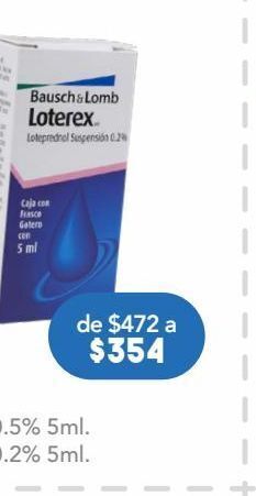 Farmacia San Pablo Loterex 5 ml suspensión gotero oferta