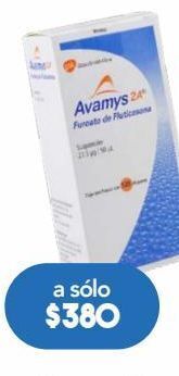 Avamys 2a suspensión 120 suspensión atomizador