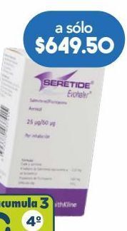 Farmacia San Pablo Seretide evohaler cd aerosol 120 aerosol inhalador oferta