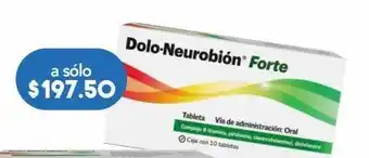Farmacia San Pablo Dolo-neurobion forte 10 tableta caja oferta