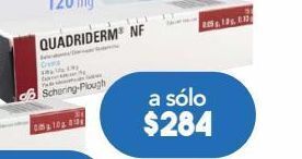 Quadriderm nf 15 mg crema tubo