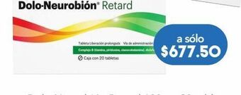 Farmacia San Pablo Dolo-neurobion retard 20 tableta caja oferta
