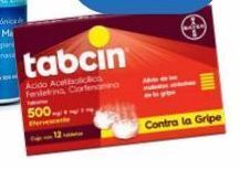 Farmacia San Pablo Tabcin efervescente alivio de los síntomas de la gripe 12 tableta oferta