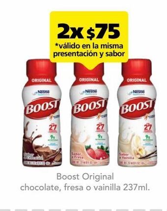 Farmacia San Pablo Boost sabor fresa original suplemento alimenticio 237 ml oferta