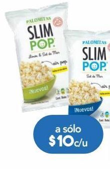 Farmacia San Pablo Slim pop mezcla de chiles palomitas hechas con aire caliente 18 g oferta