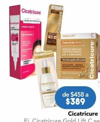 Farmacia San Pablo Cicatricure gold lift sérum facial efecto tensor para rostro, cuello y escote 27 ml oferta