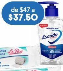 Escudo gel antibacterial para manos 70% alcohol 225 ml