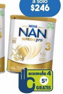 Farmacia San Pablo Nan supreme pro 3 alimento a base de leche para niños desde 1 año 800 g oferta
