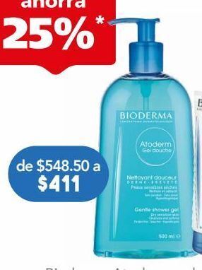 Farmacia San Pablo Bioderma atoderm gel de ducha 500 ml oferta
