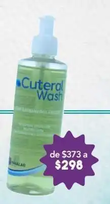 Farmacia San Pablo Cuteral wash gel limpiador facial 240 ml oferta