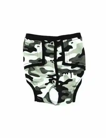 Suburbia Calzón de celo militar para perro black mascotti oferta