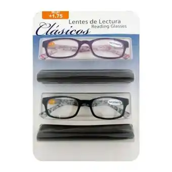 Lentes de lectura sun optics para mujer con graduación +1.75
