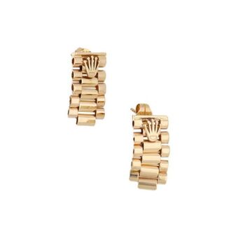 Nacional Monte de Piedad Broqueles articulados en oro amarillo 14 kilates. oferta