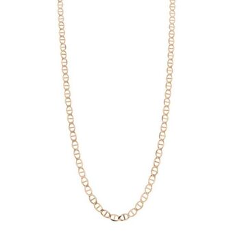 Nacional Monte de Piedad Collar eslabón nudo marino en oro amarillo 14 kilates. oferta