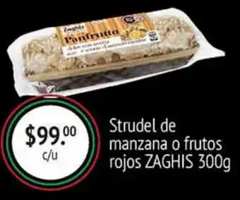 Fresko Strudel de Manzana o Frutos Rojos Zaghis 300g oferta