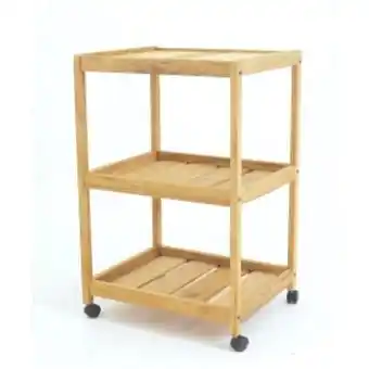 Carro para asado de madera